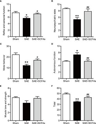 The Neuroprotective Effect of Short Chain Fatty Acids Against Sepsis-Associated Encephalopathy in Mice
